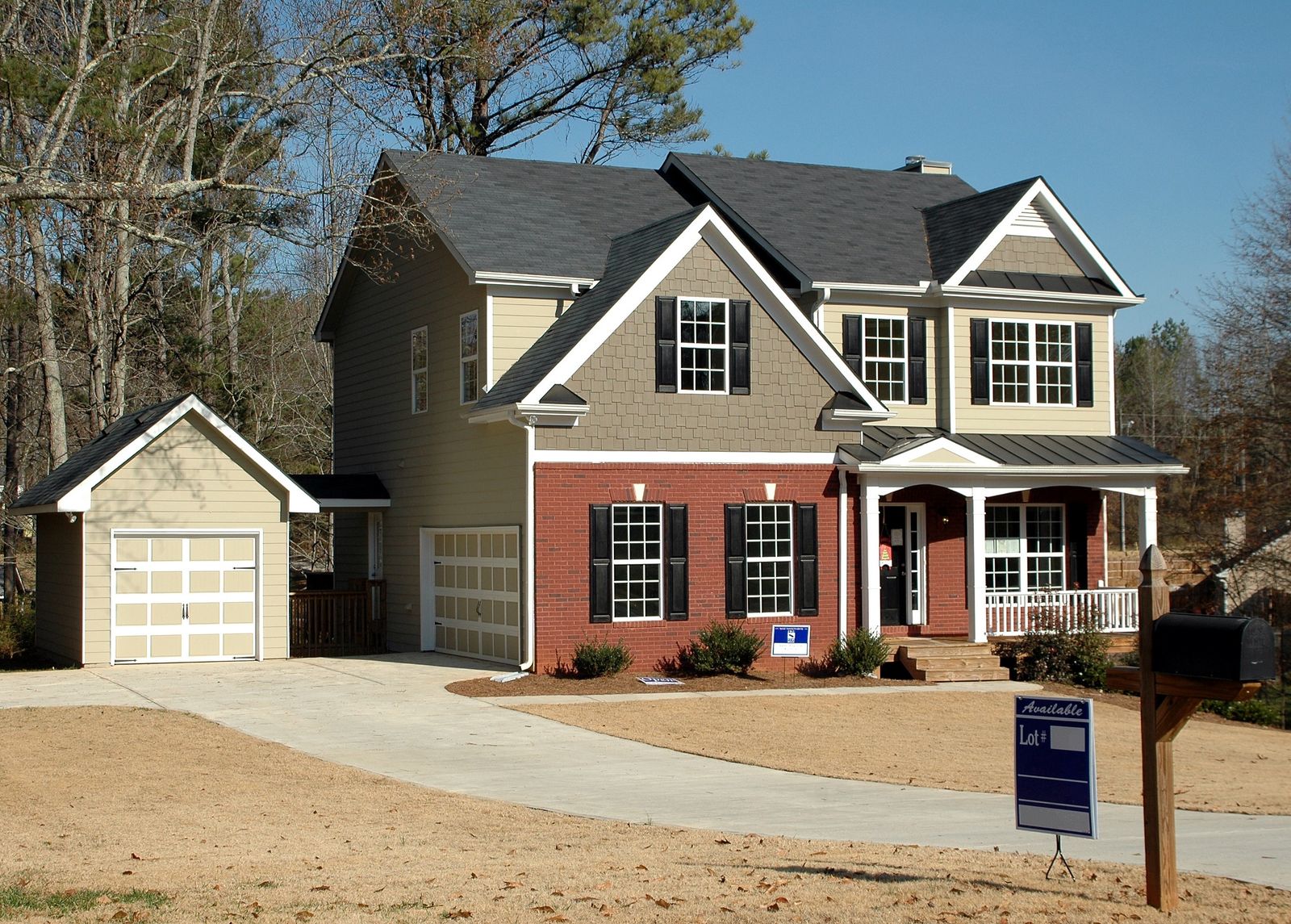 Older two-story Ontario home in a quiet subdivision.